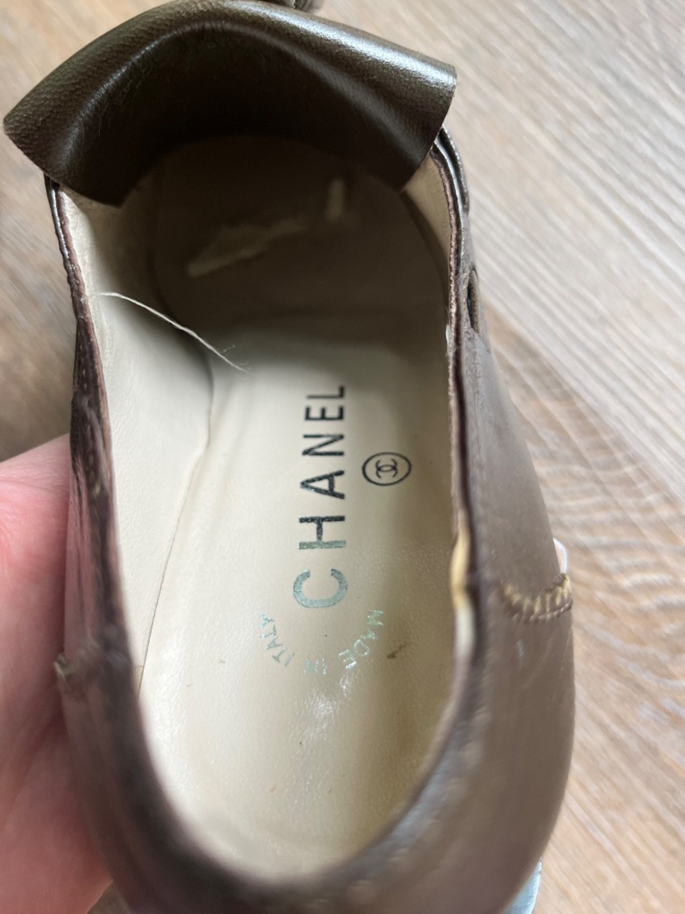 Vintage Chanel Loafers 36 - Picture 8 of 10